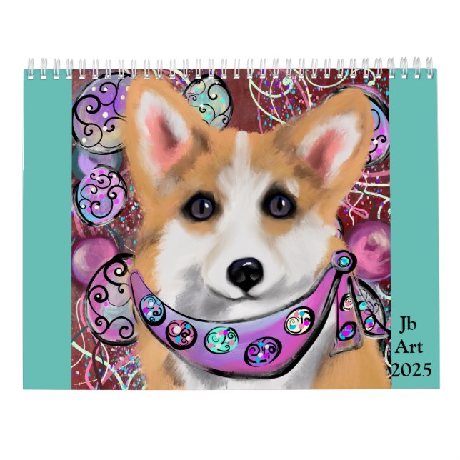 Calendario Corgi (Reverso)