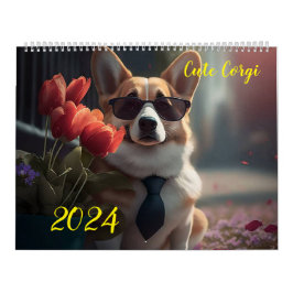 Calendario Corgi. 2024