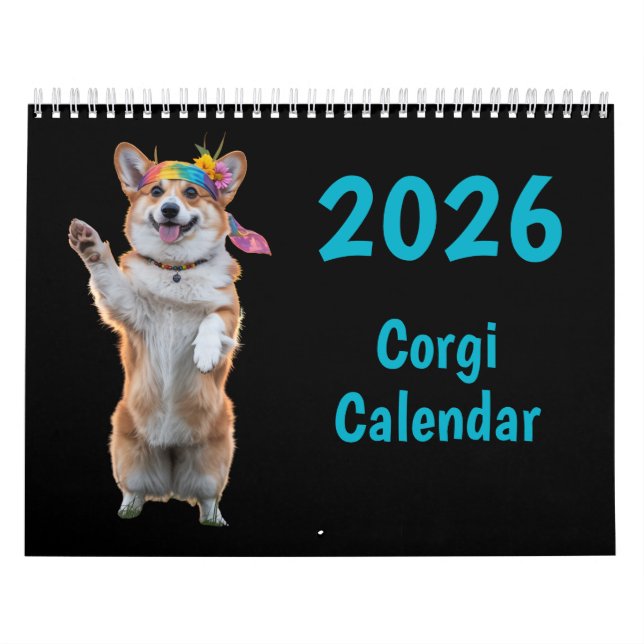 Calendario Corgi Calendar (Tapa)