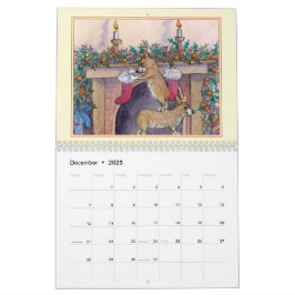Calendario Corgi Magic - un perro de corgi galés o dos al mes