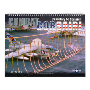 Calendario ¡CORSAIR DE COMBATE! A-7 Corsair II del ejército d
