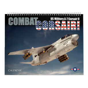 Calendario ¡CORSAIR DE COMBATE! A-7 Corsair II del ejército d