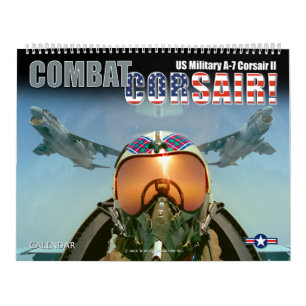 Calendario ¡CORSAIR DE COMBATE! A-7 Corsair II del ejército d