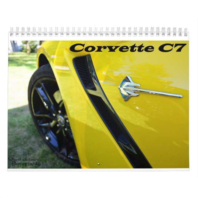 Calendario Corvette C7 (Tapa)