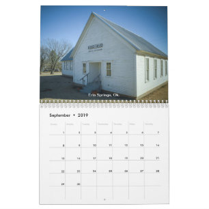 Calendario Cosas olvidadas 2019