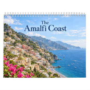 Calendario Costa Amalfitana Italia Paisaje Costero