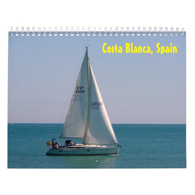 Calendario Costa Blanca, Spain (Tapa)