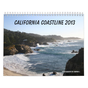 Calendario Costa costa 2013 de California