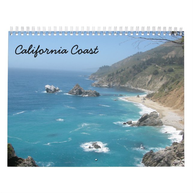 Calendario Costa de California (Tapa)