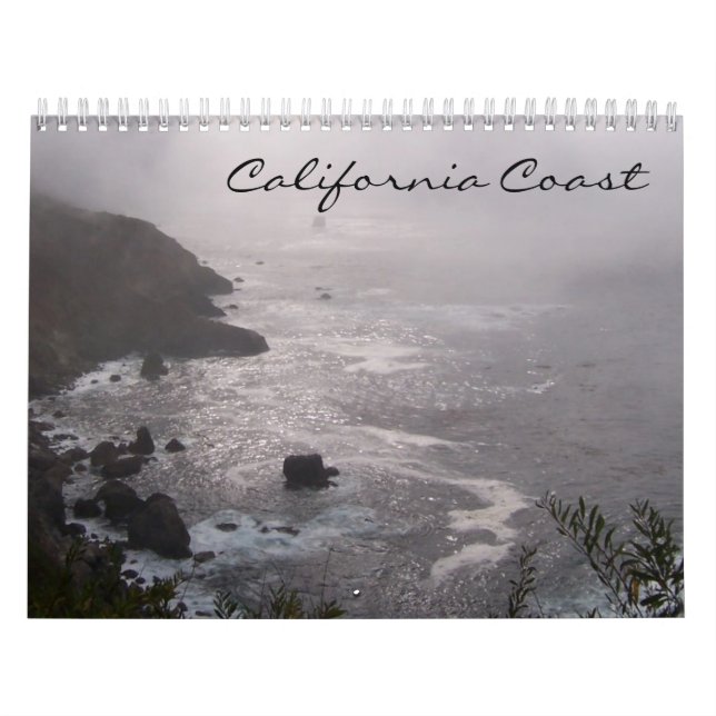 Calendario Costa de California (Tapa)