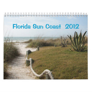 Calendario Costa oeste 2012 de la Florida