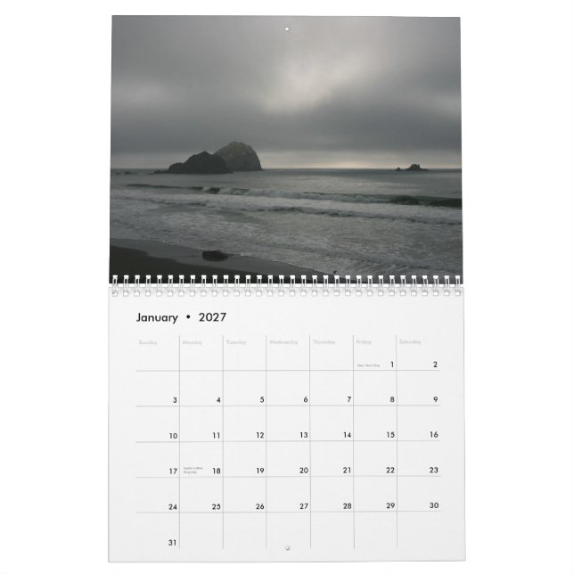 Calendario Costas costas caprichosas 2013 (Jan 2027)
