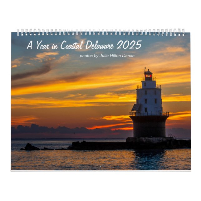 Calendario Costero Delaware 2025 (Tapa)
