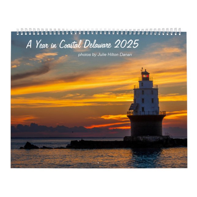 Calendario Costero Delaware 2025 (Tapa)