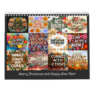 CALENDARIO COTA AUTÓNOMA CLÁSICA BOHO TEMÁTICA ANUAL