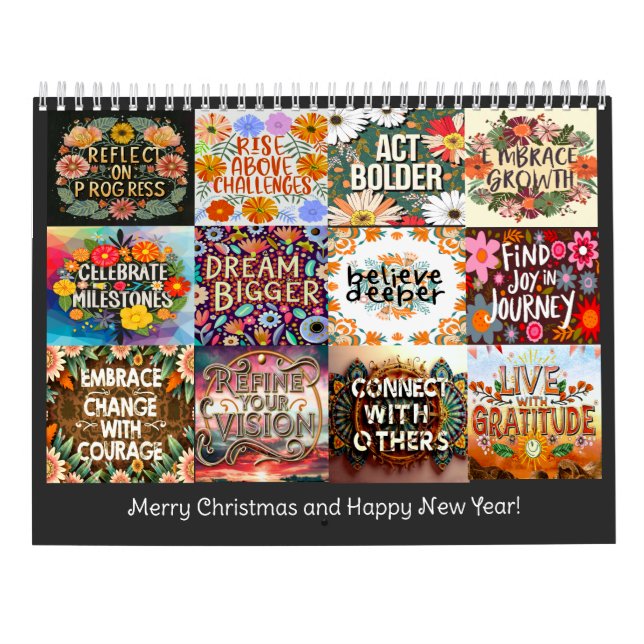 CALENDARIO COTA AUTÓNOMA CLÁSICA BOHO TEMÁTICA ANUAL (Reverso)