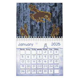 Calendario Cowboy Country Men 2025