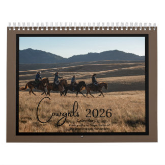 Calendario Cowgirl calendar