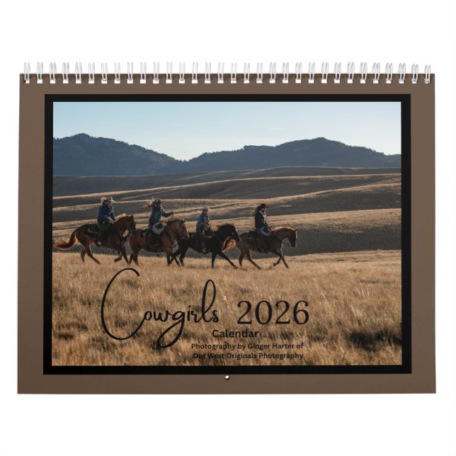 Calendario Cowgirl calendar (Tapa)