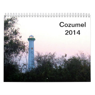 Calendario Cozumel 2014 subacuático