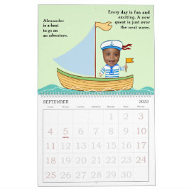 Calendario Crea tu propia aventura de libro de historias fáci