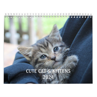 Calendario Crea tu propia foto graciosa de un gato Mascota