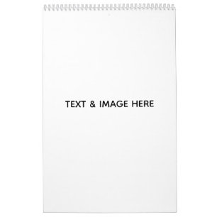 Calendario Crea tu propio blanco