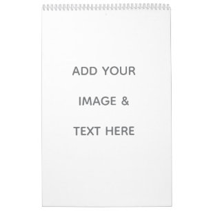 Calendario Crea tu propio blanco