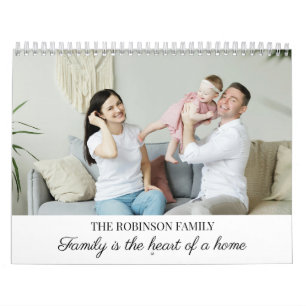 Calendario Crea tus propias fotos familiares personalizadas