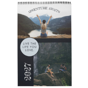 Calendario Crea tus propios amigos de viaje con fotos