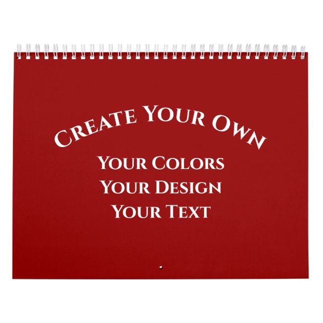 Calendario Crear el propio (Tapa)