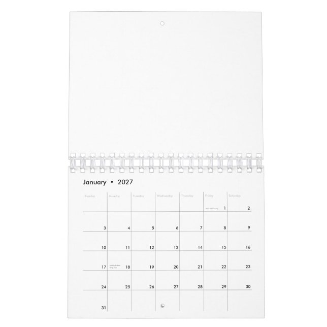 Calendario Crear el propio (Jan 2027)