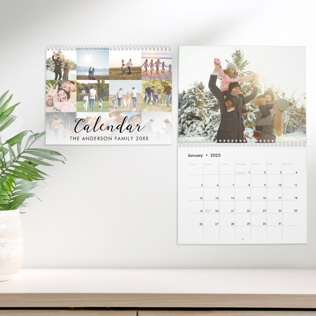 Calendario Crear su propia familia de fotos Personalizado (Subido por el creador)