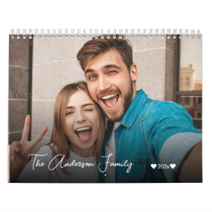 Calendario Crear su propia foto familiar de Personalizados