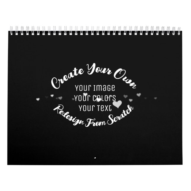 Calendario Crear su propia imagen Personalizado (Tapa)