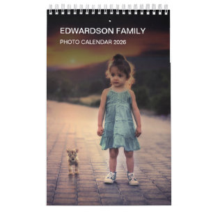 Calendario Crear su propio año fotográfico familiar