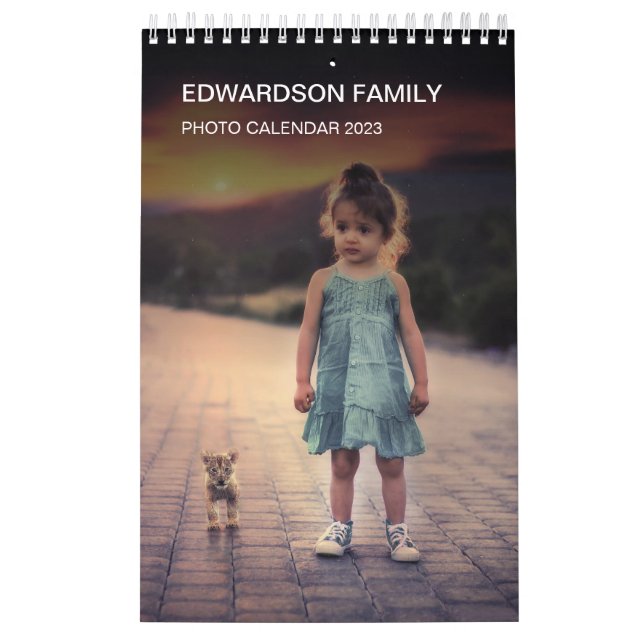 Calendario Crear su propio año fotográfico familiar (Tapa)