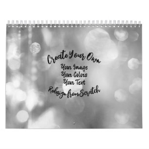 Calendario Crear su propio color/diseño Personalizado