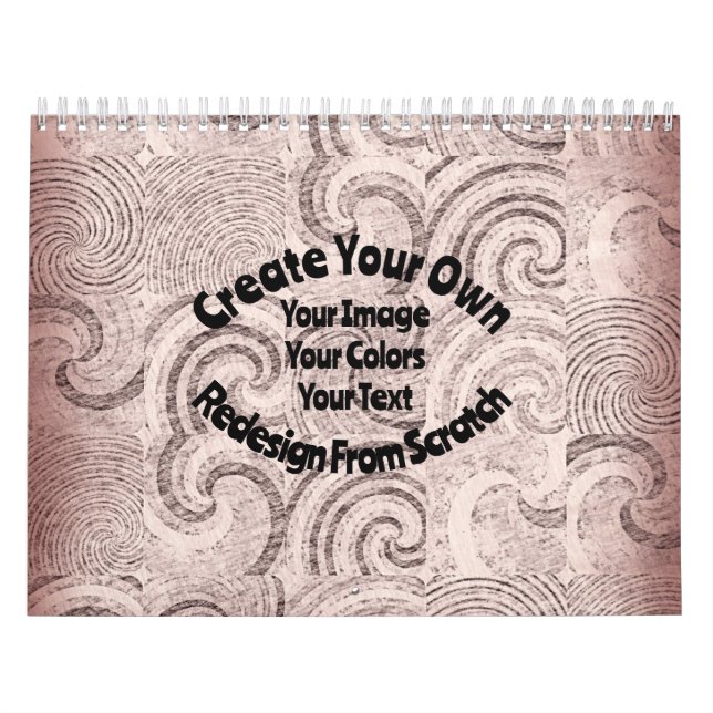 Calendario Crear su propio diseño personalizado (Tapa)