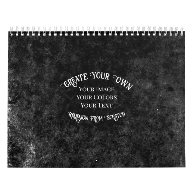 Calendario Crear su propio diseño personalizado (Tapa)