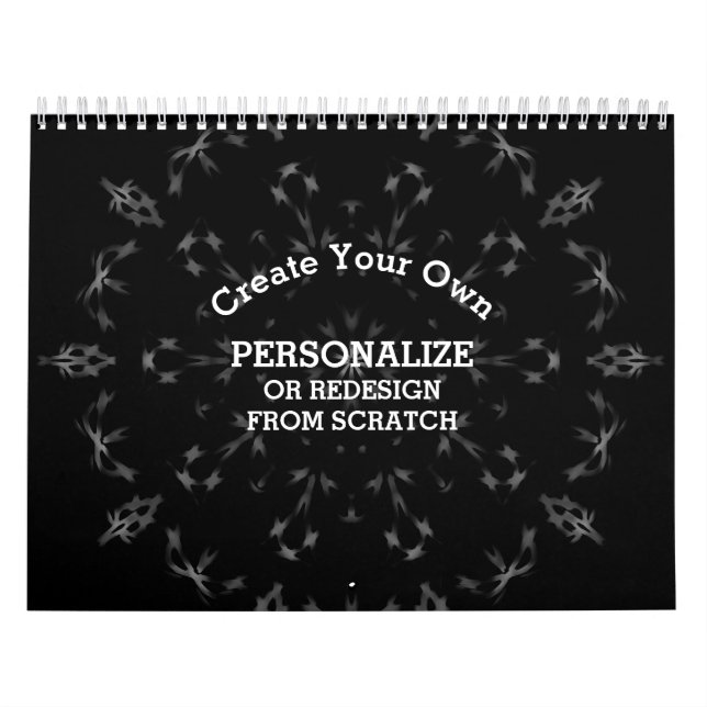 Calendario Crear su propio Personalizado (Tapa)