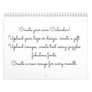 Calendario Crear su propio Personalizado