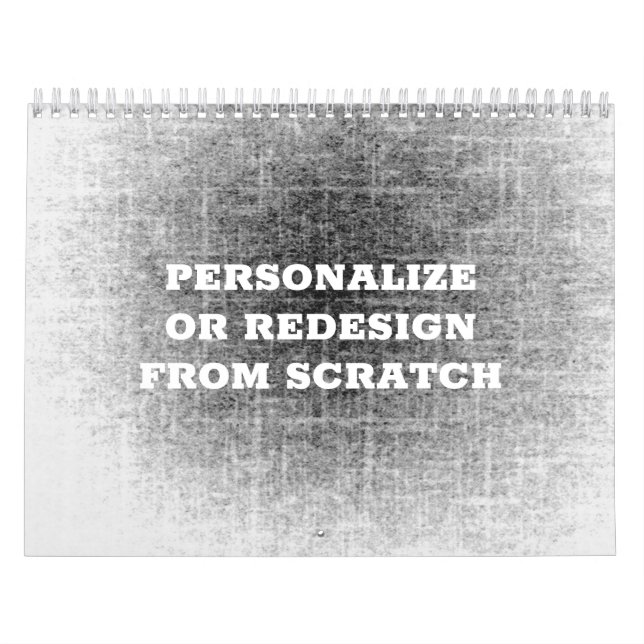 Calendario Crear su propio Personalizado (Tapa)