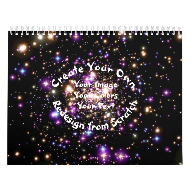 Calendario Crear su propio Personalizado (Tapa)