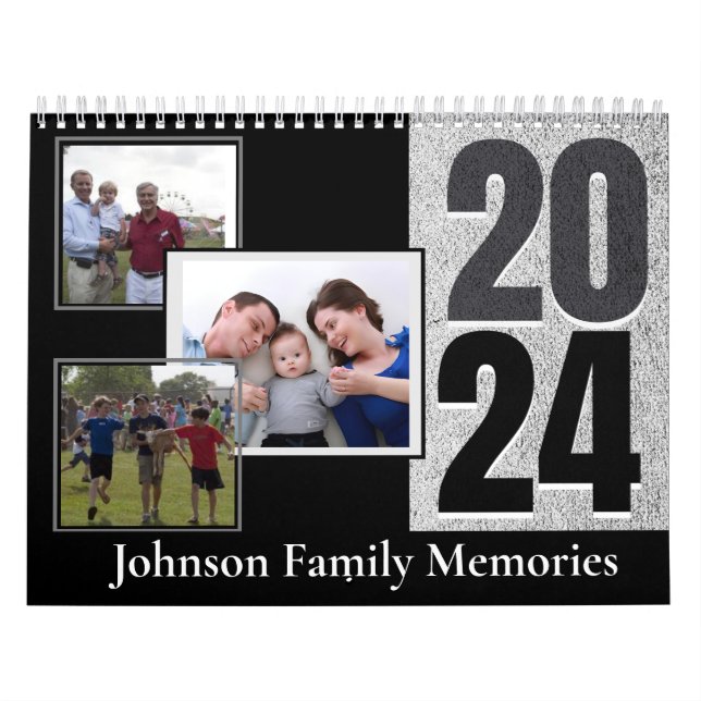 Calendario Crear sus propias fotografías familiares personali (Tapa)