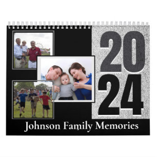 Calendario Crear sus propias fotografías familiares personali