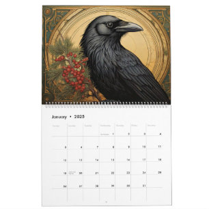 Calendario Criaturas de Art Nouveau