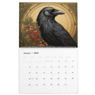 Calendario Criaturas de Art Nouveau