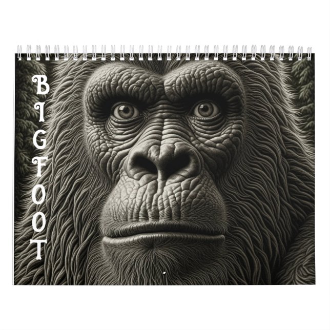 Calendario Criptilo de pie de página o de Sasquatch (Tapa)