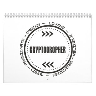 Calendario Criptógrafo asombroso